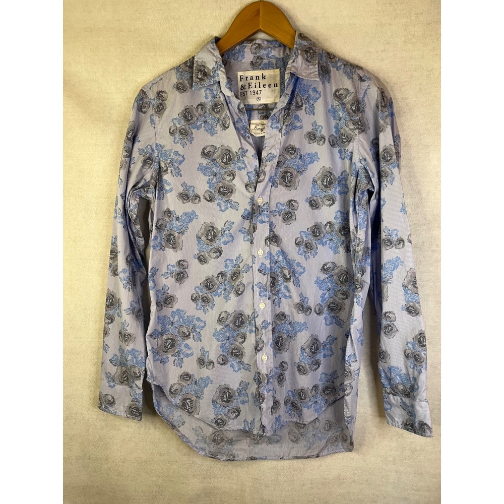 Frank & Eileen Frank Floral Button-Up Shirt S